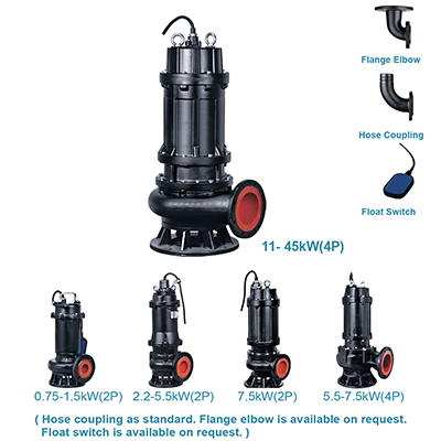  WQ Submersible Sewage Pump 